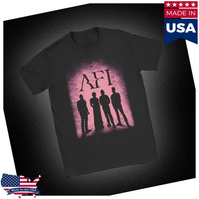 Afi Us Store Merch Silhouette Photo Tee Afi Us Store Merch Silhouette Photo Tee