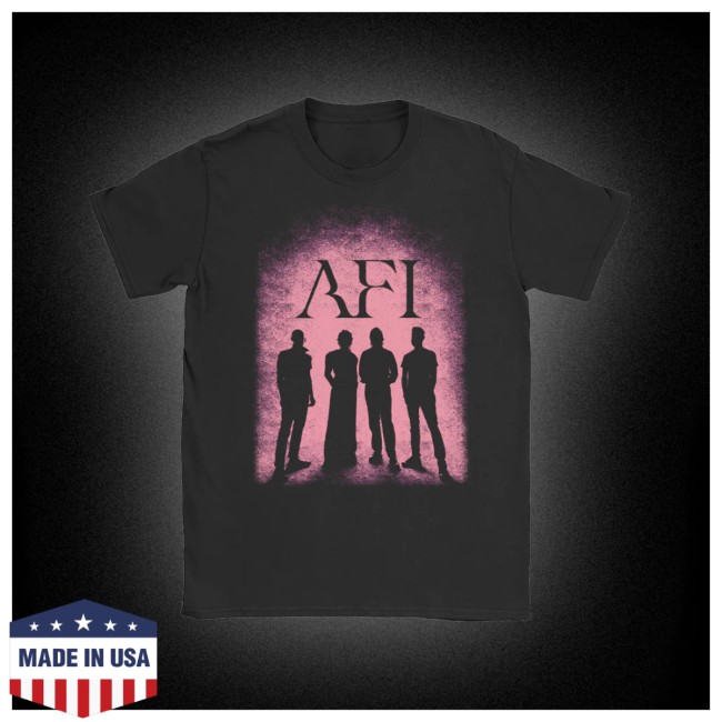 Afi Us Store Merch Silhouette Photo Tee Afi Us Store Merch Silhouette Photo Tee
