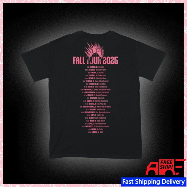 Afi Us Store Merch Silver Bleeds The Black Sun…Tour Tee Afi Us Store Merch Silver Bleeds The Black Sun…Tour Tee