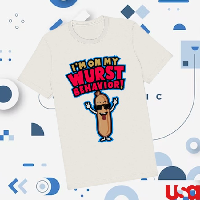 Jonas Brothers Store Merch I’m Only Wurst Behavior Shirt Jonas Brothers Store Merch I’m Only Wurst Behavior Shirt