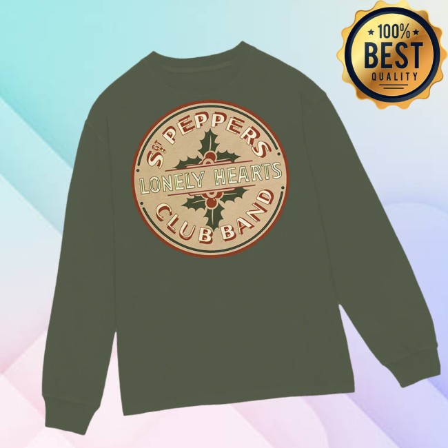The Beatles Store Merch Sgt. Pepper Holiday Long Sleeve Shirt The Beatles Store Merch Sgt. Pepper Holiday Long Sleeve Shirt