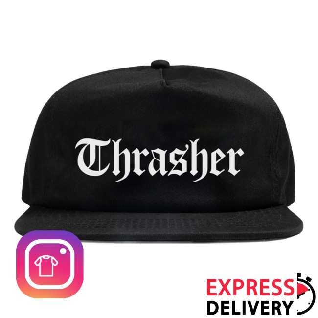 Thrasher Magazine Store Merch The End Oath Snapback Thrasher Magazine Store Merch The End Oath Snapback