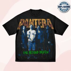 Pantera Merch Store Far Beyond Driven Jumbo Print T-Shirt