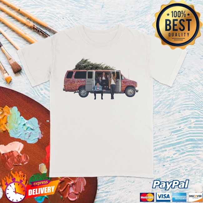 Jonas Brothers Store Merch Jonas Christmas Van Tee Jonas Brothers Store Merch Jonas Christmas Van Tee