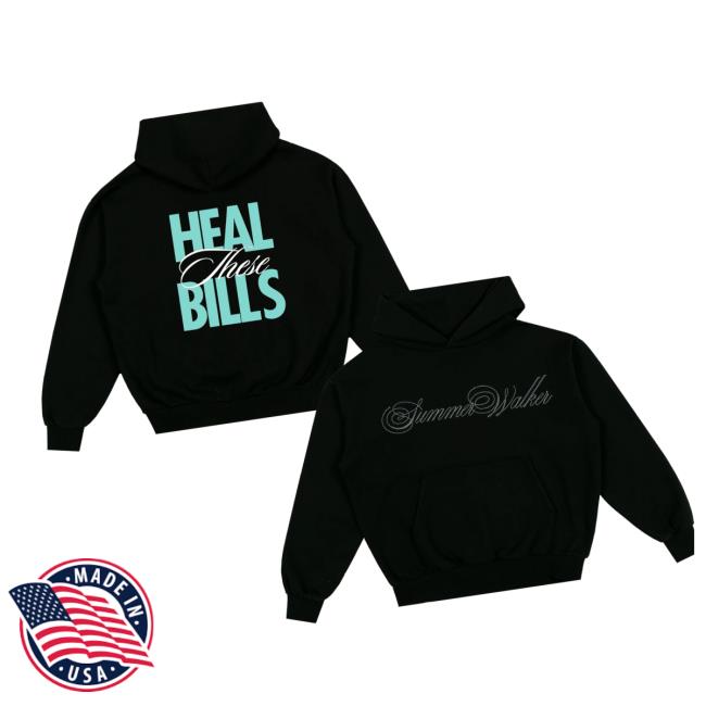 Summer Walker Merch Store Heal These Bills Pullover Black Summer Walker Merch Store Heal These Bills Pullover Black
