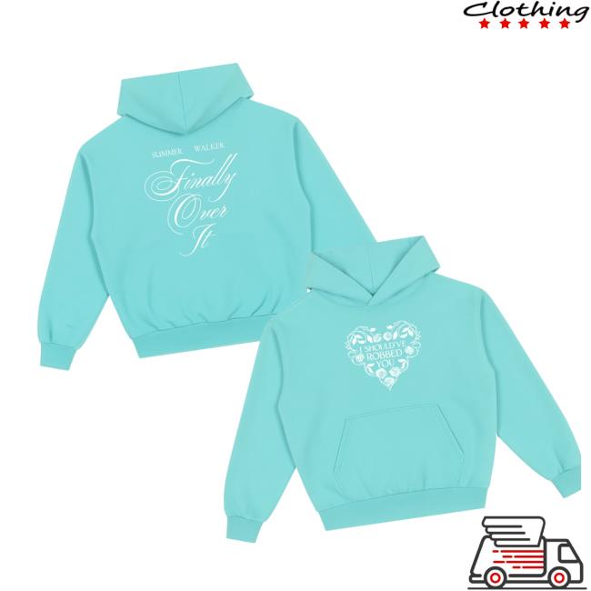 Summer Walker Merch Store Robbed You Pullover Blue Summer Walker Merch Store Robbed You Pullover Blue