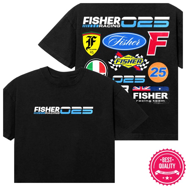 Followthefishtv Store Merch Racer Logo Black Tee Followthefishtv Store Merch Racer Logo Black Tee