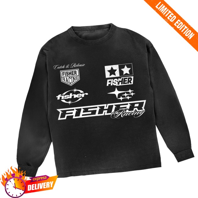 Fisher Store Merch Fisher Racing Long Sleeve Fisher Store Merch Fisher Racing Long Sleeve