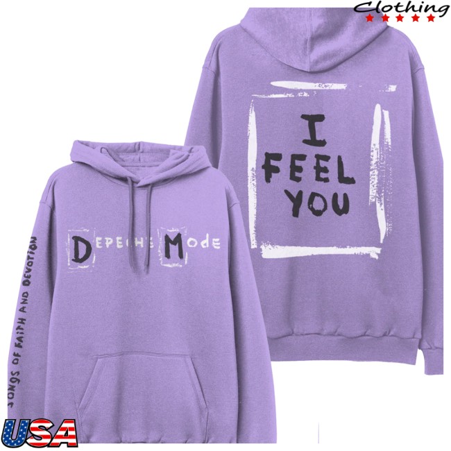 Depeche Mode Store Merch I Feel You Hoodie Depeche Mode Store Merch I Feel You Hoodie