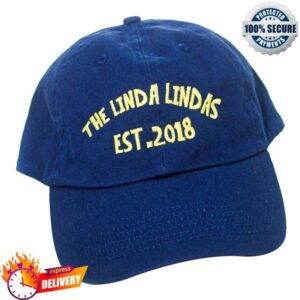 The Linda Lindas Store Merch Est. 2018 Blue Dad Hat