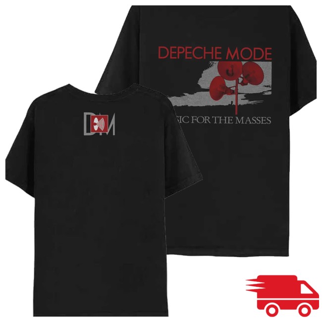 Depeche Mode Store Merch Music For The Masses T-Shirt Depeche Mode Store Merch Music For The Masses T-Shirt