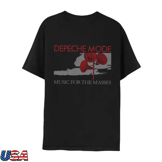 Depeche Mode Store Merch Music For The Masses T-Shirt Depeche Mode Store Merch Music For The Masses T-Shirt