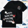 Sanrio Store Merch Anti Social Social Club X Hello Kitty And Friends Black Tee 1 kenny sanrio store merch anti social social club x hello kitty and friends black tee wd