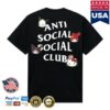 Sanrio Store Merch Anti Social Social Club X Hello Kitty And Friends Black Tee 2 kenny sanrio store merch anti social social club x hello kitty and friends black tee