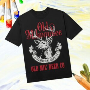 Old Milwaukee Store Merch Ol Mil’ Beer Co. Black Tee