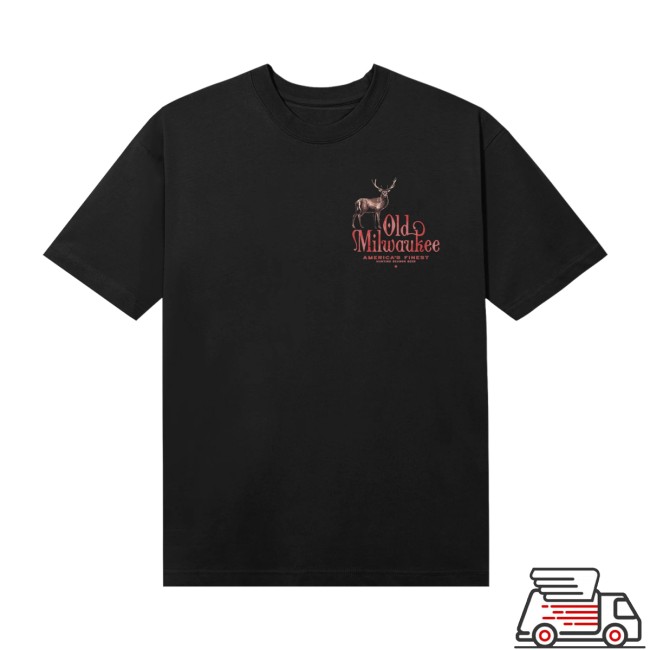 Old Milwaukee Store Merch Hunting Season Black Tee Old Milwaukee Store Merch Hunting Season Black Tee