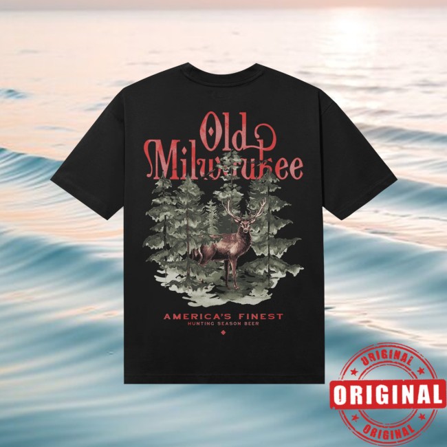 Old Milwaukee Store Merch Hunting Season Black Tee Old Milwaukee Store Merch Hunting Season Black Tee