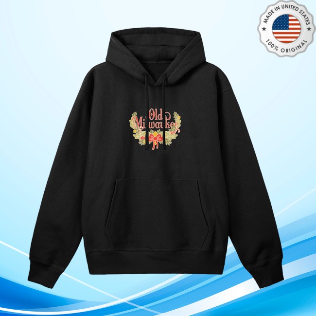 Old Milwaukee Store Merch Holiday Reserve Black Hoodie Old Milwaukee Store Merch Holiday Reserve Black Hoodie