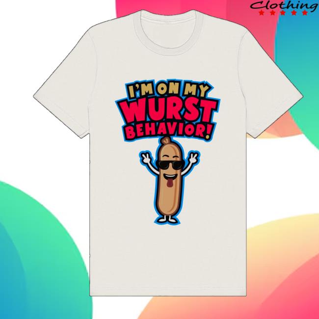 Jonas Brothers Shop Merch I’m On My Wurst Behavior Tee Jonas Brothers Shop Merch I’m On My Wurst Behavior Tee