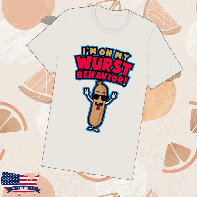 Jonas Brothers Shop Merch I’m On My Wurst Behavior Tee Jonas Brothers Shop Merch I’m On My Wurst Behavior Tee