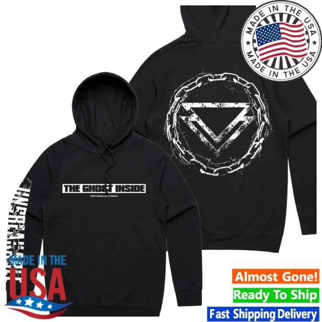 The Ghost Inside Store Merch Barbed Chain Hoodie The Ghost Inside Store Merch Barbed Chain Hoodie