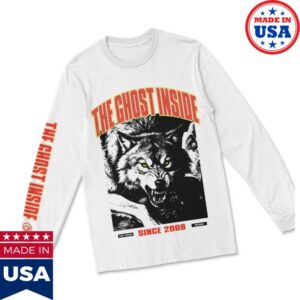 The Ghost Inside Store Merch Wolves Long Sleeve Tee