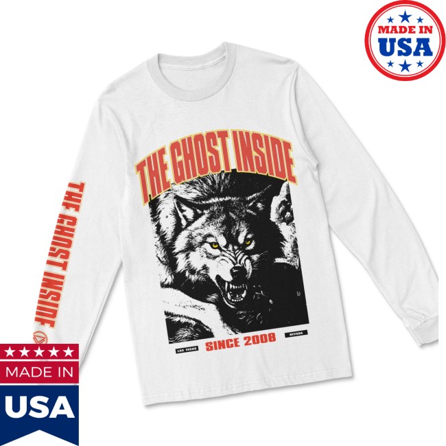 The Ghost Inside Store Merch Wolves Long Sleeve Tee The Ghost Inside Store Merch Wolves Long Sleeve Tee