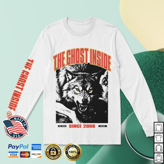 The Ghost Inside Store Merch Wolves Long Sleeve Tee The Ghost Inside Store Merch Wolves Long Sleeve Tee