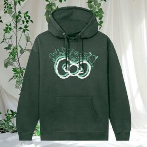 Antisocialsocialclub Merch Store Anti Social Social Club X Hello Kitty And Friends Big Bow Hoodie Green