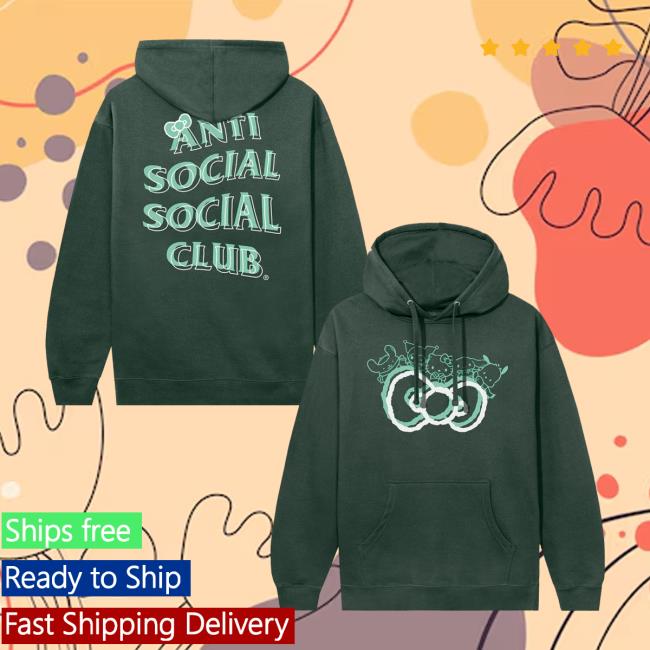 Antisocialsocialclub Merch Store Anti Social Social Club X Hello Kitty And Friends Big Bow Hoodie Green Antisocialsocialclub Merch Store Anti Social Social Club X Hello Kitty And Friends Big Bow Hoodie Green