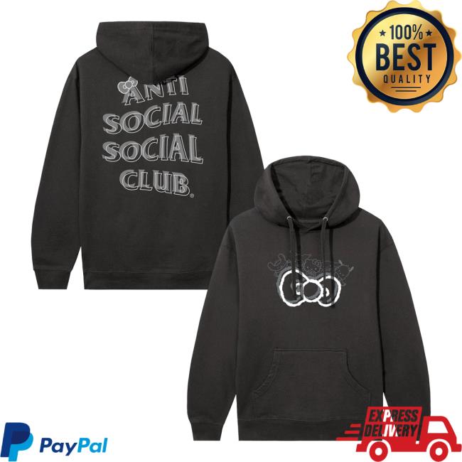 Antisocialsocialclub Merch Store Anti Social Social Club X Hello Kitty And Friends Big Bow Hoodie Antisocialsocialclub Merch Store Anti Social Social Club X Hello Kitty And Friends Big Bow Hoodie