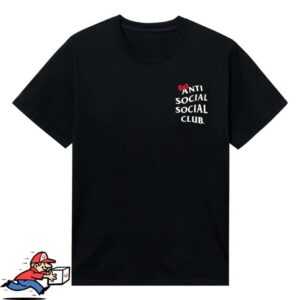 Antisocialsocialclub Merch Store Assc X Hello Kitty And Friends Tee Black