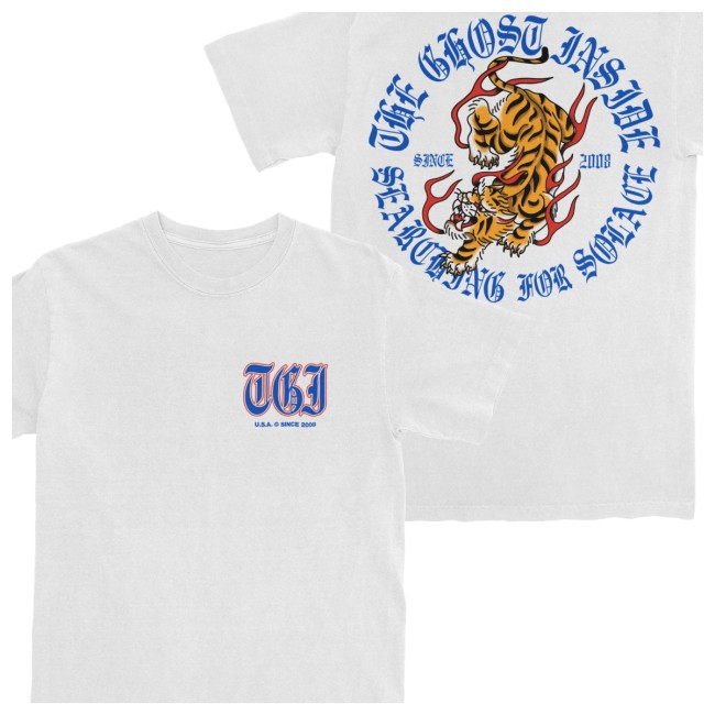 The Ghost Inside Store Merch Tiger Tee The Ghost Inside Store Merch Tiger Tee
