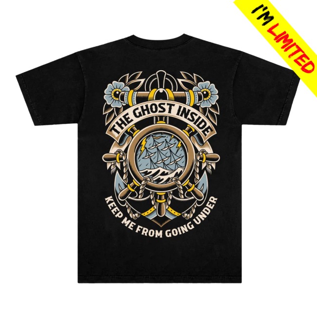 The Ghost Inside Store Merch Going Under Tee The Ghost Inside Store Merch Going Under Tee