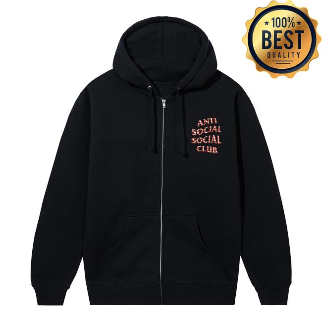 Antisocialsocialclub Merch Store Assc X Hello Kitty Hk Zip Up Hoodie Antisocialsocialclub Merch Store Assc X Hello Kitty Hk Zip Up Hoodie