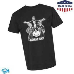 Adamrayshop Store Character Collage T-Shirt