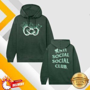 Sanrio Merch Store Anti Social Social Club X Hello Kitty And Friends Big Bow Hoodie