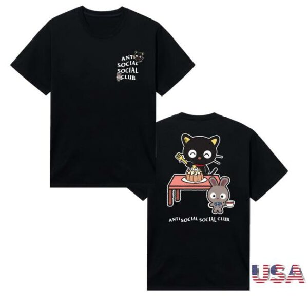 Sanrio Merch Store Anti Social Social Club X Chococat Tee - Newest ...