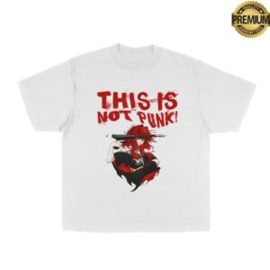 Anarchist Sanctuary Merch Store This Is Not Punk Tee