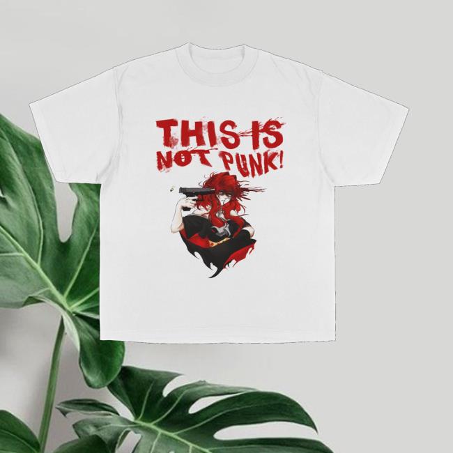 Anarchist Sanctuary Merch Store This Is Not Punk Tee Anarchist Sanctuary Merch Store This Is Not Punk Tee