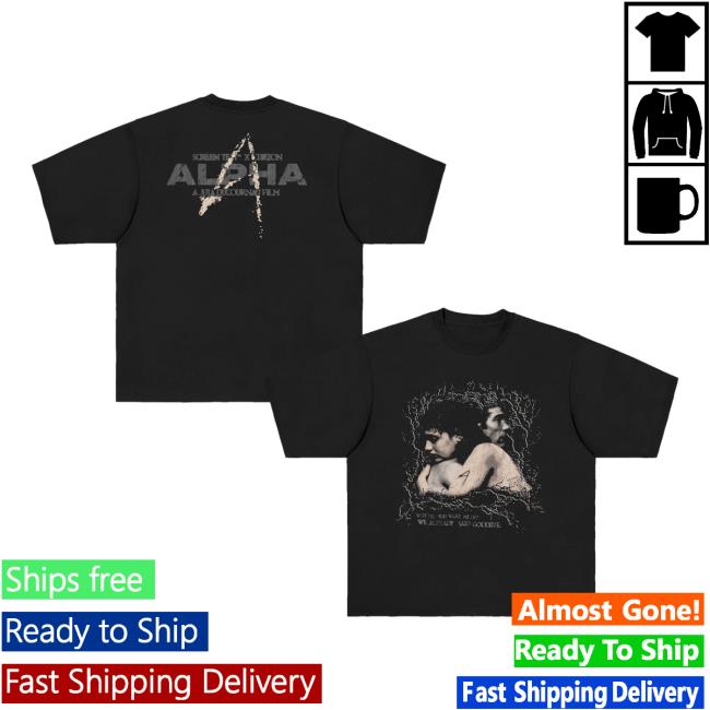 Scrt Merch Store Alpha T-Shirt Black Scrt Merch Store Alpha T-Shirt Black