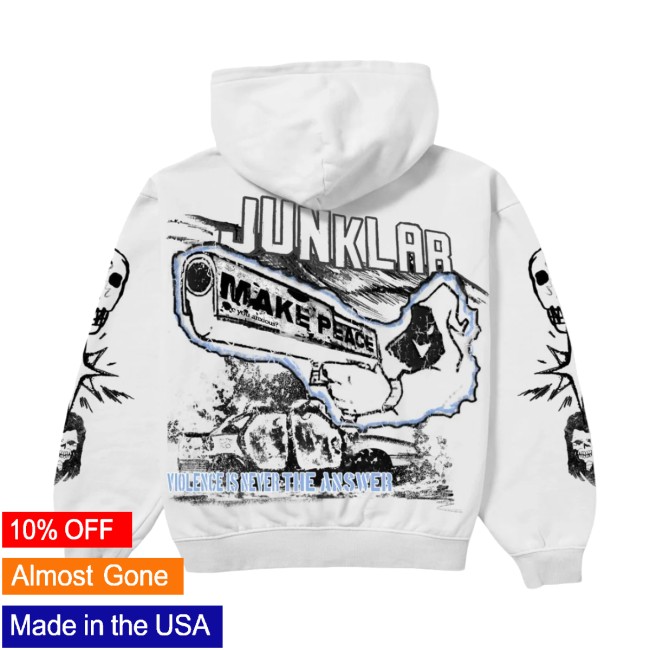 Royaltydfw Store Merch Jl Junkwood White Hoodie Royaltydfw Store Merch Jl Junkwood White Hoodie