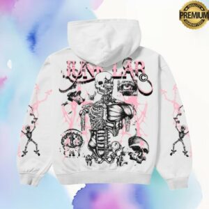 Royaltydfw Store Merch Jl Autopsy White Hoodie
