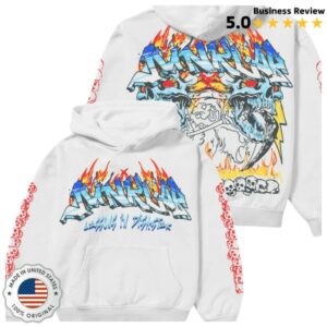 Royaltydfw Store Merch Jl Disaster White Hoodie