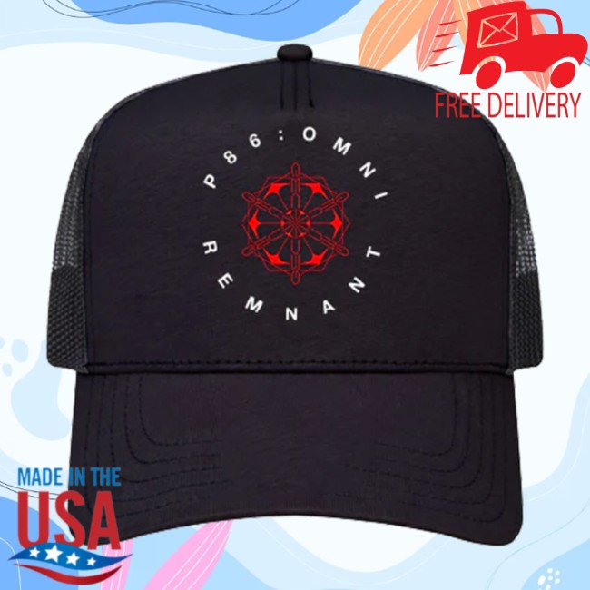 P86 Omni Store Merch Remnant Trucker Cap P86 Omni Store Merch Remnant Trucker Cap