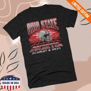 Youngstown Clothing Store Merch Buckeyes Retro Neon Grid Shirt