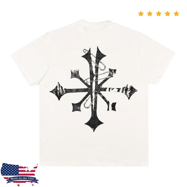 Disorder Skateboards Store Merch Safety Pin Tee Disorder Skateboards Store Merch Safety Pin Tee