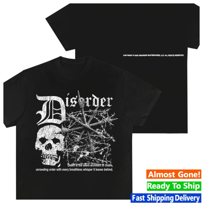 Disorder Skateboards Store Merch Architect Of Chaos Tee Disorder Skateboards Store Merch Architect Of Chaos Tee