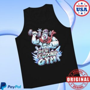Papa Swolio Store Merch Frosty The Swoleman Premium Tank Top