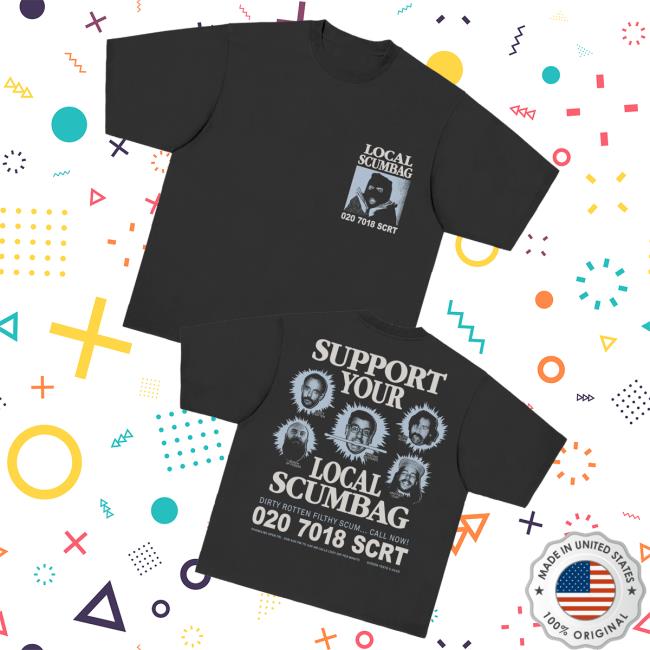 Scrt Shop Store Scumbag T-Shirt Scrt Shop Store Scumbag T-Shirt
